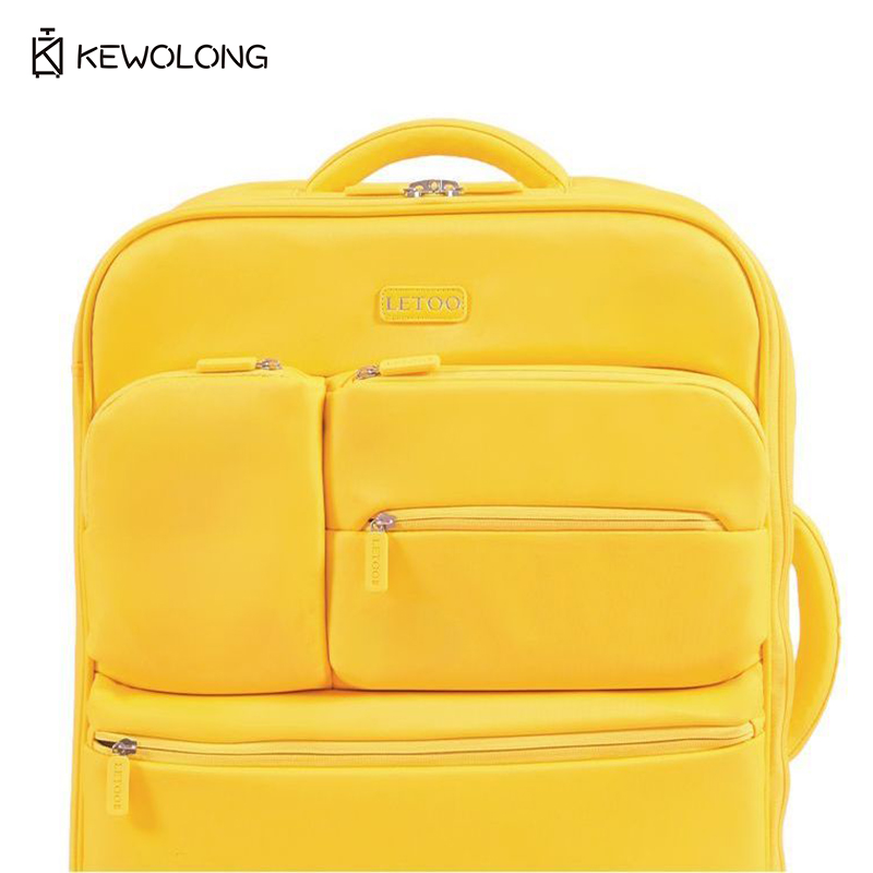 Nieuwe ultralichte Oxford-stof - Spinner Wheel Rolling Suitcase 20 Inch recensie en prijs