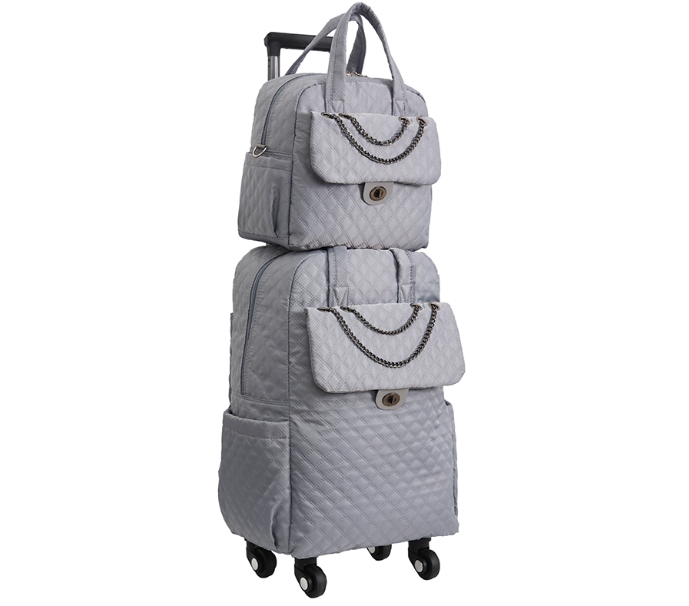Dames handbagage op wielen Dam - Foldable Rolling Luggage Bag recensie en prijs